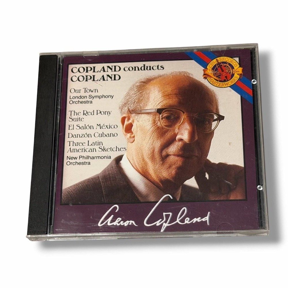 Copland Conducts Copland Our Town El Salon Mexico 1988 CD Classical